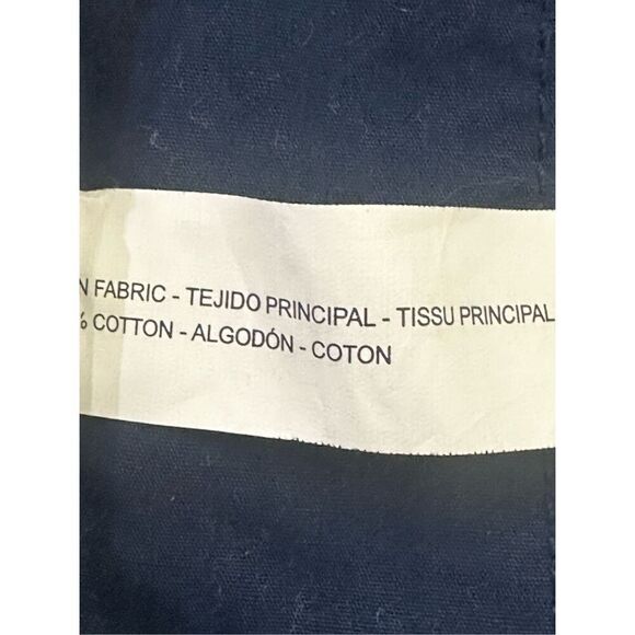 Denim & Flower Ricky Singer 100% Cotton Zip Front Jacket Floral Print Sz M Hawia - Picture 6 of 7